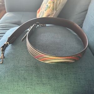 Coach Novelty Strap With Quilting